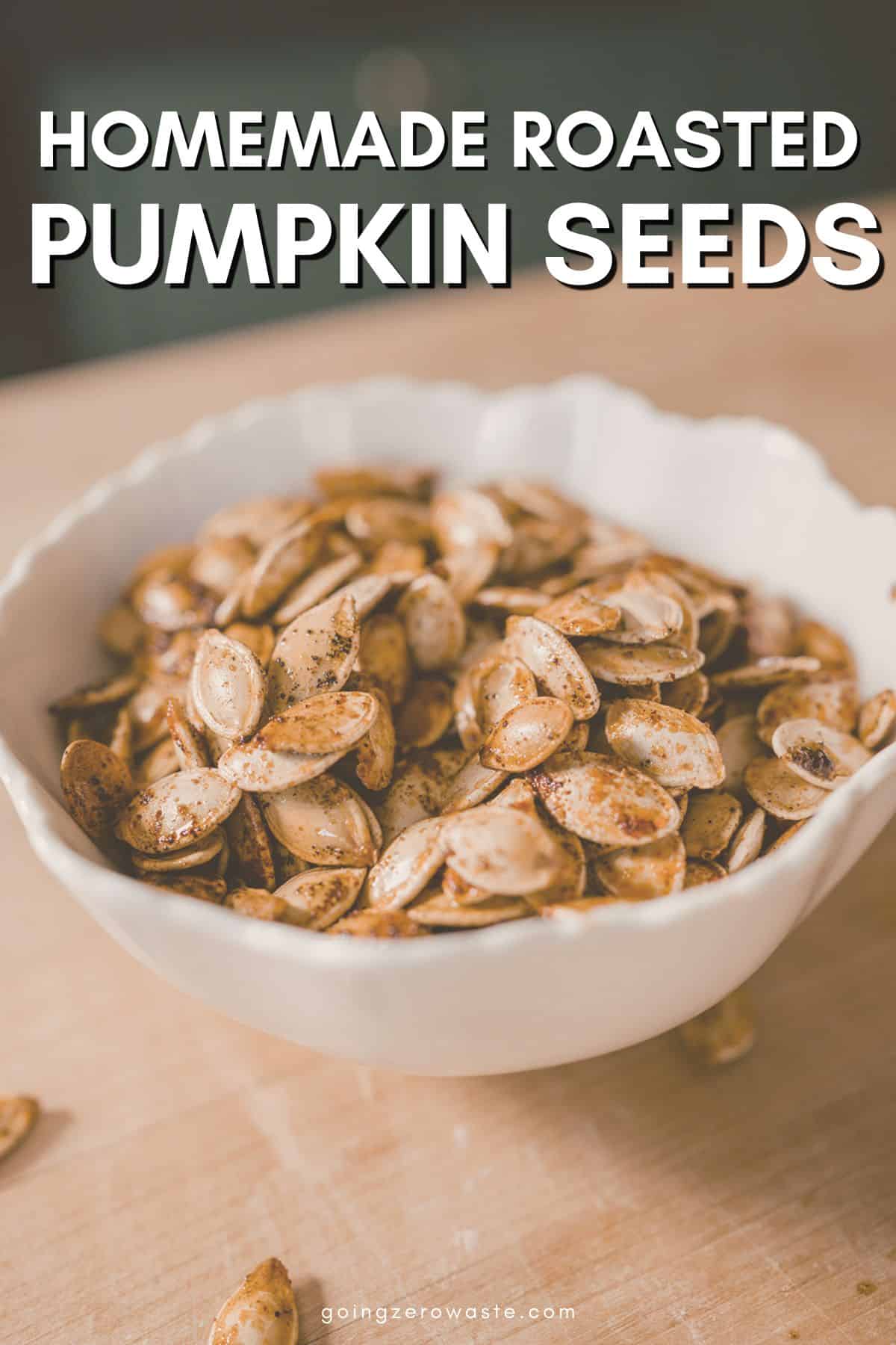 How to Make Easy Roasted Salted Pumpkin Seeds